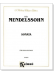 Mendelssohn【Sonata】for Viola and Piano Mendelssohn【Sonata】for Viola and Piano