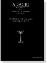 Tomaso Albinoni【Adagio in G Minor】Arranged for Piano Tomaso Albinoni【Adagio in G Minor】Arranged for Piano