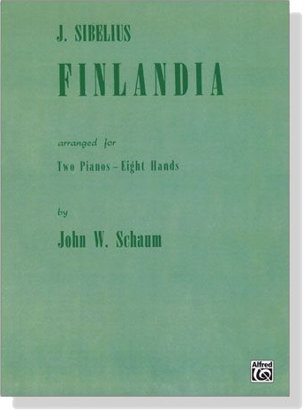 Sibelius【Finlandia】for Two Pianos , Eight Hands