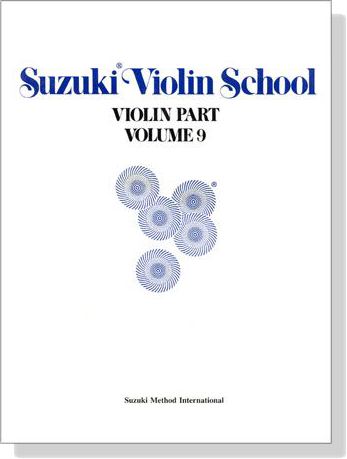Suzuki Violin School Violin Part【Volume 9】