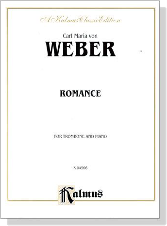 Weber【Romance】for Trombone and Piano