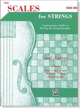 Scales for Strings【Book one】Cello︰1st Position