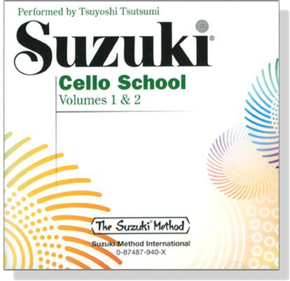 Suzuki Cello School CD 【Volume 1 and 2】