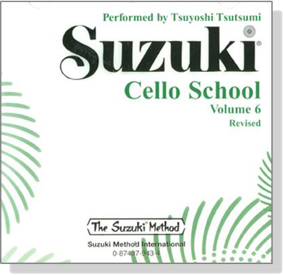 Suzuki Cello School CD【Volume 6】