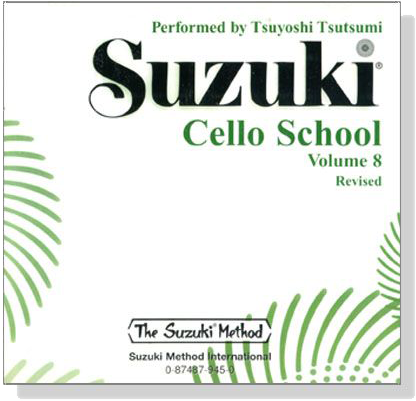 Suzuki Cello School CD【Volume 8】
