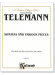 Telemann【Sonatas and Various Pieces , a-moll】for Oboe (or Viola or Flute) and Piano