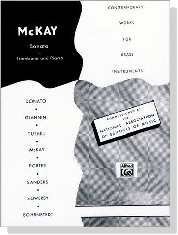Mckay【Sonata】for Trombone and Piano