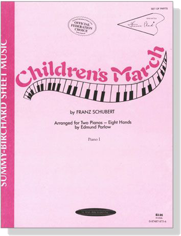 Schubert【Children's March】for Two Pianos , Eight Hands
