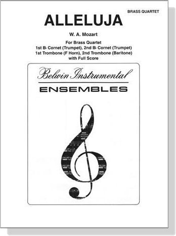 Mozart【Alleluja】for Brass Quartet