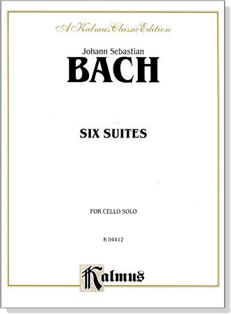 Bach【Six Suites】for Cello Solo