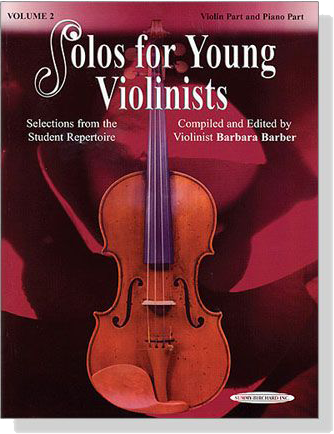 Solos for Young Violinists Volume【2】Violin Part and Piano Part