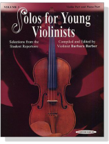 Solos for Young Violinists Volume【3】Violin Part and Piano Part Solos for Young Violinists Volume【3】Violin Part and Piano Part