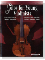 Solos for Young Violinists Volume【6】Violin Part and Piano Part
