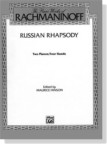 Rachmaninoff【Russian Rhapsody】Two Pianos , Four Hands