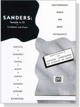 Sanders【Sonata in E♭】for Trombone and Piano Sanders【Sonata in E♭】for Trombone and Piano