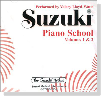 Suzuki Piano School CD【Volume 1 and 2】