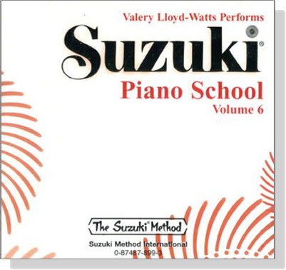 Suzuki Piano School CD【Volume 6】