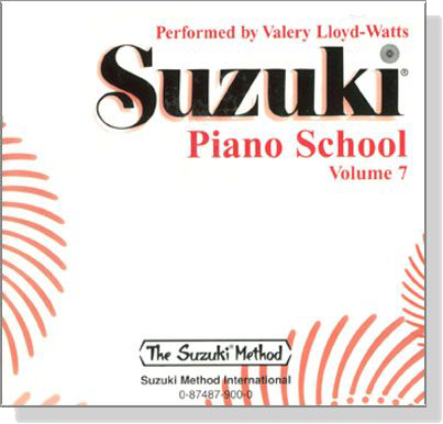 Suzuki Piano School CD【Volume 7】