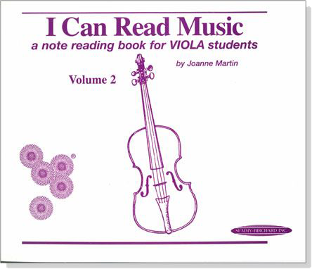 I Can Read Music【Volume 2】for Viola