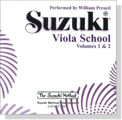 Suzuki Viola School CD【Volume 1 and 2】