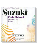 Suzuki Viola School CD【Volume 3 and 4】 Suzuki Viola School CD【Volume 3 and 4】