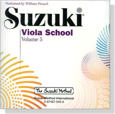 Suzuki Viola School CD【Volume 5】