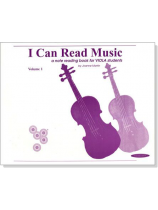 I Can Read Music【Volume 1】for Viola