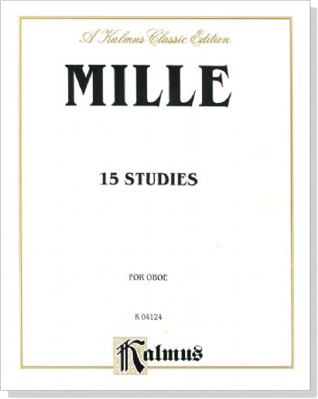 Mille【15 Studies】for Oboe