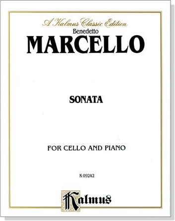 Marcello【Sonata】for Cello and Piano