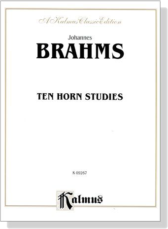 Brahms【10 Horn】Studies