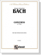 J.S. Bach【Concerto In C Major】for Two Pianos / Four Hands J.S. Bach【Concerto In C Major】for Two Pianos / Four Hands