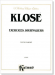 Klosé【Exercices Journaliers】for the Clarinet