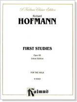 Hofmann【First Studies  Op. 86】for the Viola Hofmann【First Studies  Op. 86】for the Viola