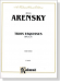 Arensky【Trois Esquisses , Opus 24】for Piano
