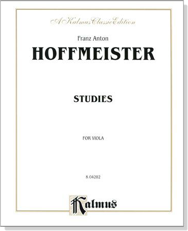 Hoffmeister【Studies】For Viola