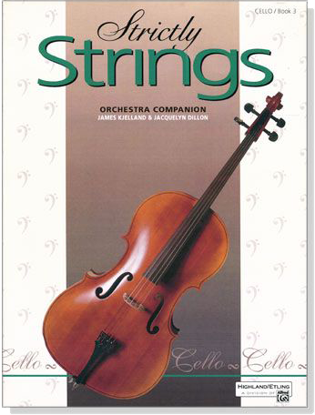 Strictly Strings Cello book 【3】Orchestra Companion