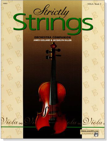 Strictly Strings Viola book 【3】Orchestra Companion