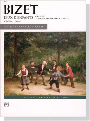 Bizet【Jeux d'enfants (Children's Games), Op. 22】for One Piano,Four Hands