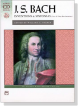 J.S. Bach【CD+樂譜】Inventions and Sinfonias (Two- & Three-Part Inventions) Piano J.S. Bach【CD+樂譜】Inventions and Sinfonias (Two- & Three-Part Inventions) Piano