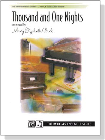 J. Strauss【Thousand And One Nights】Early Intermediate Piano Ensemble (2 Piano 8 Hands)