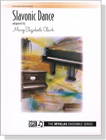 Dvorak【Slavonic Dance】Arr. Clark, Intermediate Piano Ensemble (Two Pianos , Four Hands)