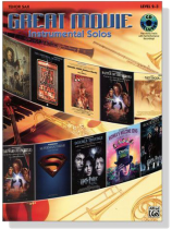 Great Movie Instrumental Solos【CD+樂譜】for Tenor Sax, Level 2-3 Great Movie Instrumental Solos【CD+樂譜】for Tenor Sax, Level 2-3