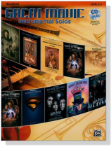 Great Movie Instrumental Solos【CD+樂譜】for Trombone, Level 2-3 Great Movie Instrumental Solos【CD+樂譜】for Trombone, Level 2-3