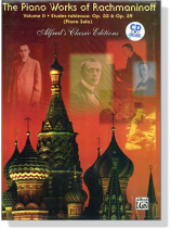 The Piano Works of Rachmaninoff , Volume II【CD+樂譜】Etudes-tableaux Op. 33 and Op. 39 Piano Solo The Piano Works of Rachmaninoff , Volume II【CD+樂譜】Etudes-tableaux Op. 33 and Op. 39 Piano Solo