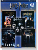 Harry Potter Instrumental Solos【CD+樂譜】Clarinet , Selections from Movies 1-5 , Level 2-3 Harry Potter Instrumental Solos【CD+樂譜】Clarinet , Selections from Movies 1-5 , Level 2-3