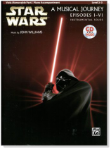 Star Wars : A Musical Journey Episodes Ⅰ-Ⅵ 【CD+樂譜】Instrumental Solos , Viola , Level 2-3 Star Wars : A Musical Journey Episodes Ⅰ-Ⅵ 【CD+樂譜】Instrumental Solos , Viola , Level 2-3