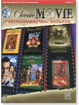 Class Movie Instrumental Solos【CD+樂譜】 for Cello/Piano Accompaniment Level 2-3