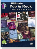 Ultimate Pop & Rock Instrumental Solos【CD+樂譜】for Flute , Level 2-3