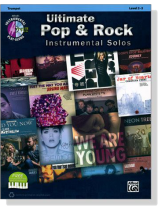 Ultimate Pop & Rock Instrumental Solos【CD+樂譜】for Trumpet, Level 2-3 Ultimate Pop & Rock Instrumental Solos【CD+樂譜】for Trumpet, Level 2-3