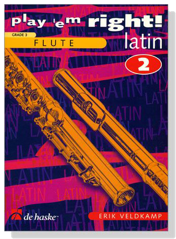 Play 'Em Right ! Latin【2】for Flute , Grade 3